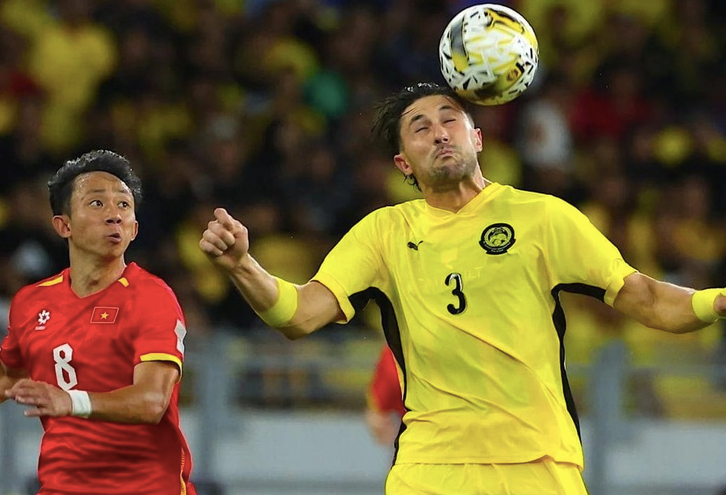 Facundo Garces (3) trong trận Malaysia thắng Việt Nam 4-0 hôm 10-6