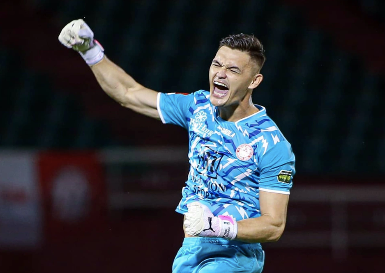 Thủ môn Patrick Lê Giang đang trên hành trình khoác áo tuyển Việt Nam