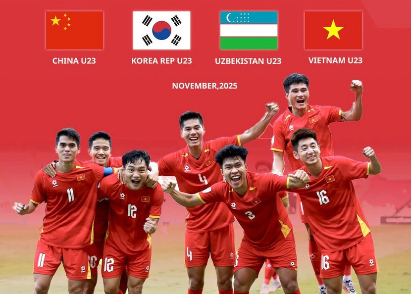 CFA dự kiến tổ chức giải tứ hùng có đội nhà cùng U23 Việt Nam, U23 Hàn Quốc, U23 Uzbekistan