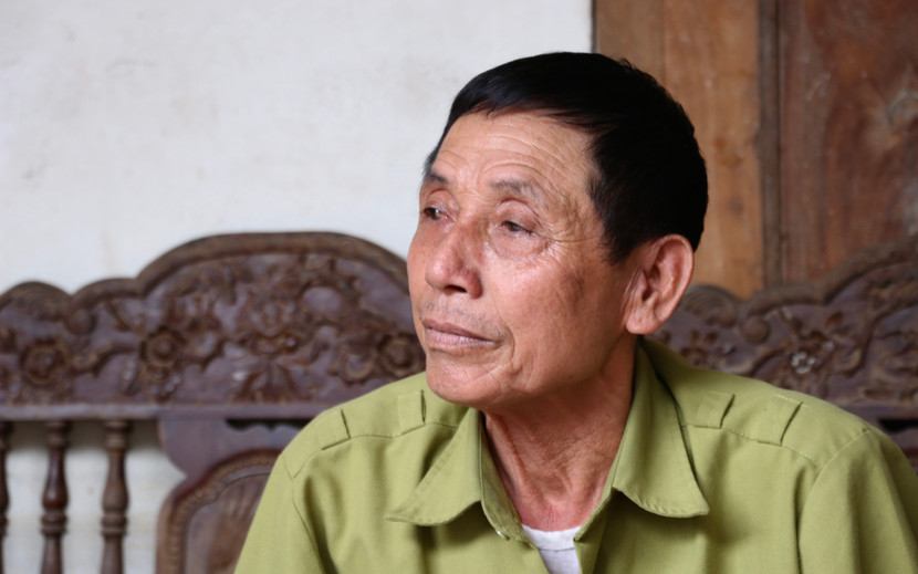 Ông Đỗ Văn Thế (72 tuổi) lần đầu chứng kiến trận lũ lụt lớn như vậy xảy ra trên địa bàn xã Đa Phúc Ông Đỗ Văn Thế (72 tuổi) lần đầu chứng kiến trận lũ lụt lớn như vậy xảy ra trên địa bàn xã Đa Phúc