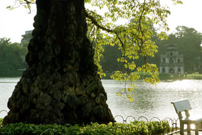 Hồ Gươm mùa thu