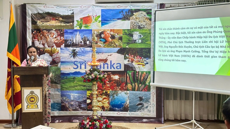 Đại sứ quán Sri Lanka tại Việt Nam thông tin về ngành du lịch Sri Lanka. Đại sứ quán Sri Lanka tại Việt Nam thông tin về ngành du lịch Sri Lanka.