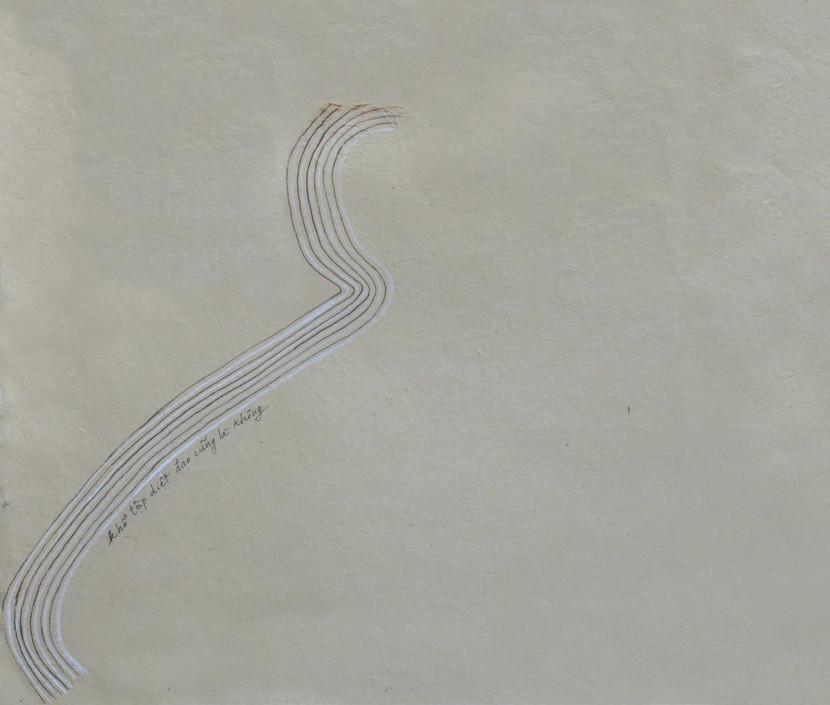 Tác phẩm của họa sĩ Lê Thiết Cương