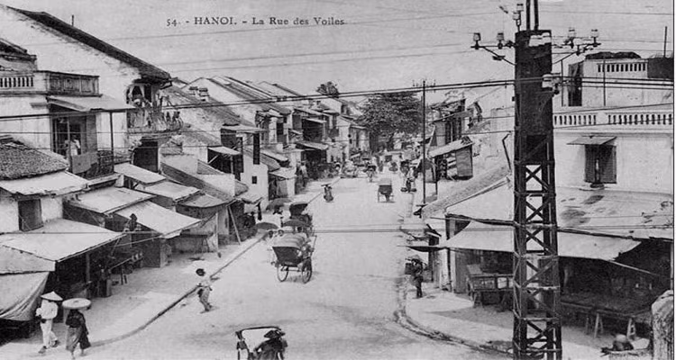 Phố Hàng Buồm xưa.