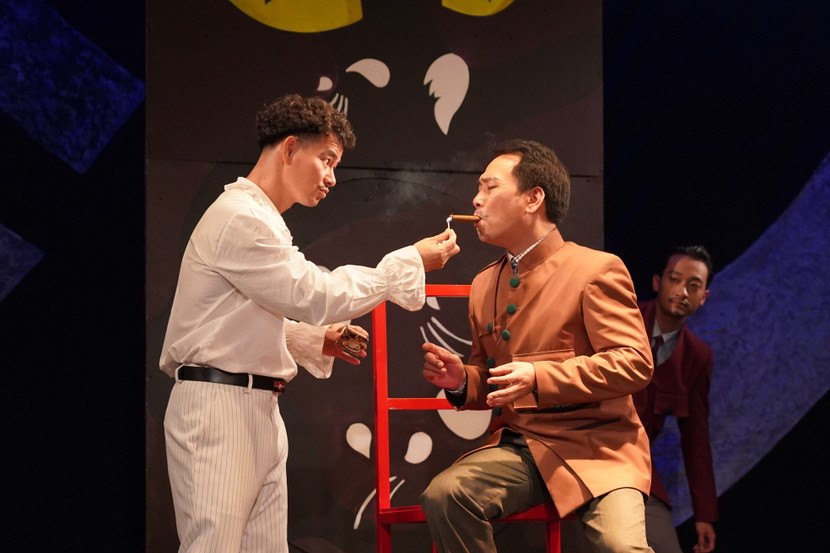 NSƯT Xuân Bắc trong vai thanh tra rởm NSƯT Xuân Bắc trong vai thanh tra rởm