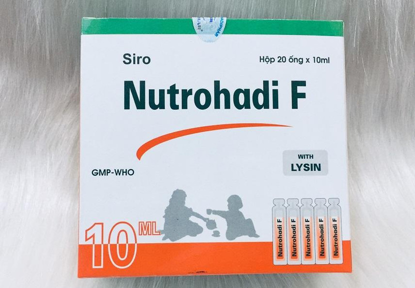 Sản phẩm Siro Nutrohadi F