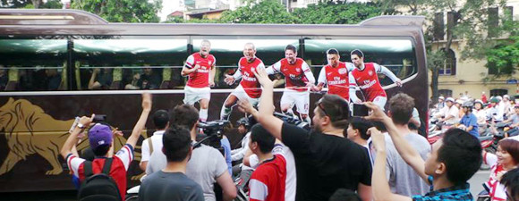 Lực lượng Công an theo sát các Pháo thủ ảnh 4 Lực lượng Công an theo sát các Pháo thủ ảnh 4