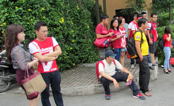 Lực lượng Công an theo sát các Pháo thủ ảnh 7