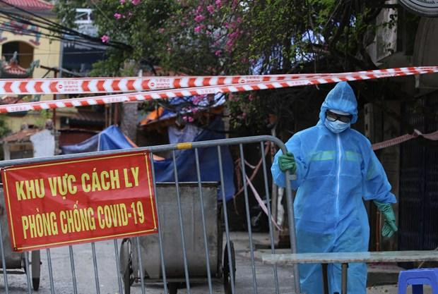 Khoanh vùng ổ dịch Covid-19 ở Hà Nội Khoanh vùng ổ dịch Covid-19 ở Hà Nội