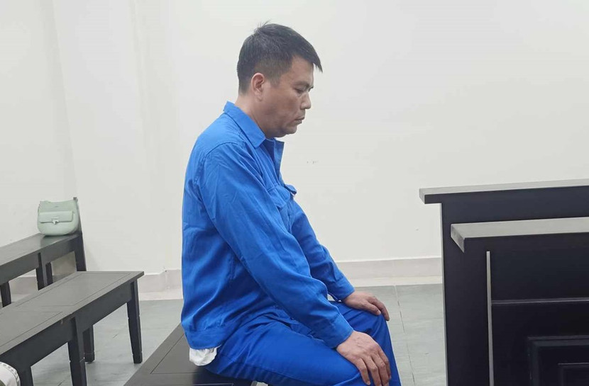 Nguyên Đình Thùy bị đưa ra xét xử tại phiên tòa.