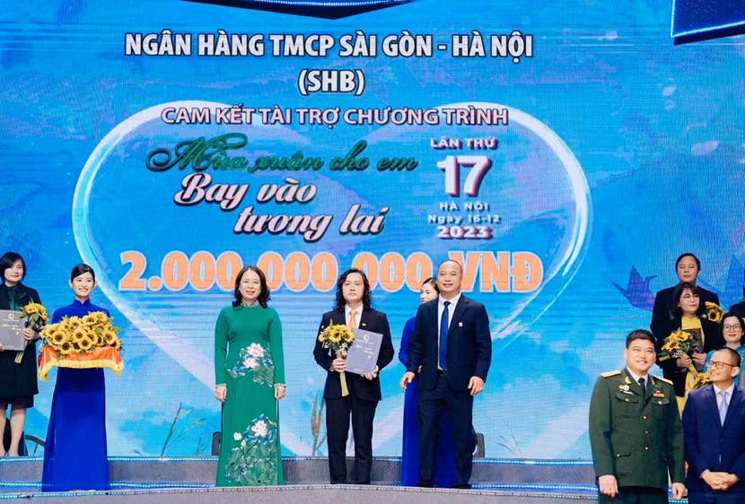 SHB không ngừng đóng góp vào chương trình an sinh xã hội của đất nước.
