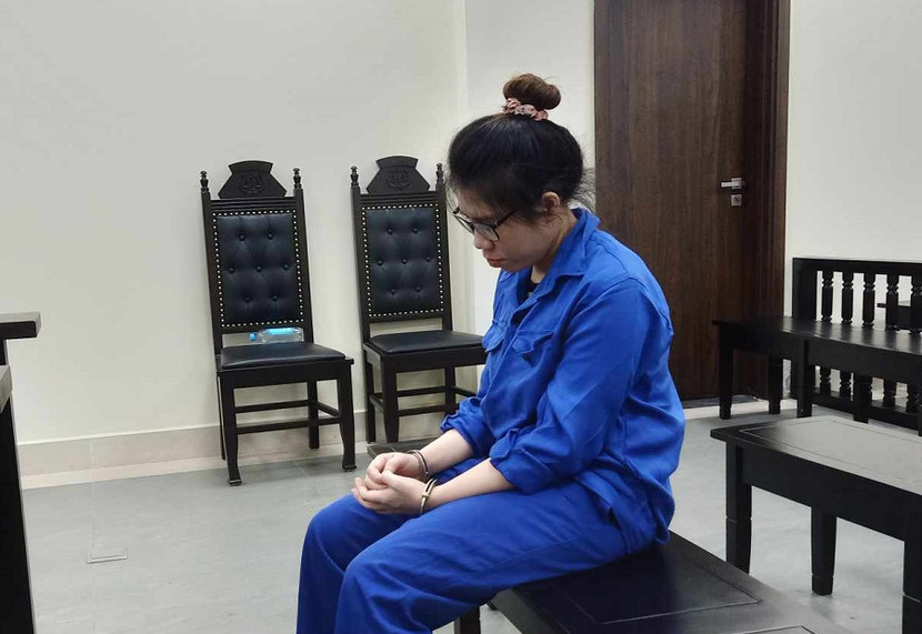 Bùi Thị Kim Quý bị đưa ra xét xử tại phiên tòa.