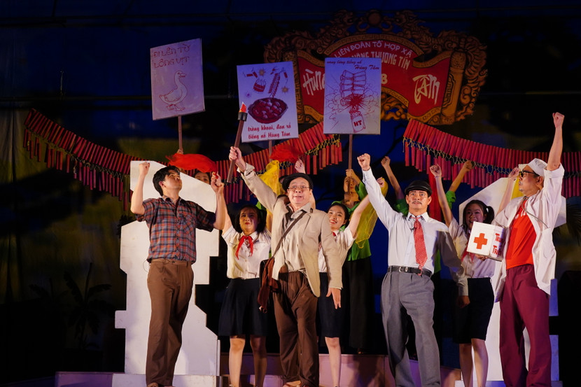 Một cảnh trong "Bệnh sĩ"