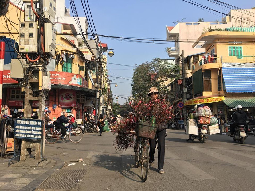 Nắng xuân Hà Nội