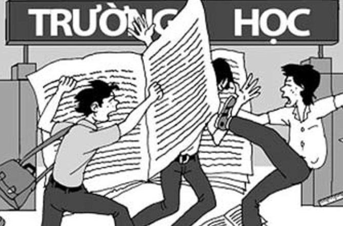 Học sinh gây thương tích cho nhau, nhà trường không phải bồi thường (Minh họa: Internet)
