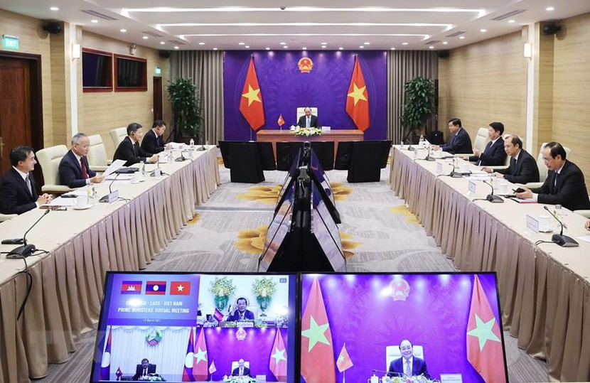 Thủ tướng Nguyễn Xuân Phúc phát biểu tại đầu cầu Hà Nội