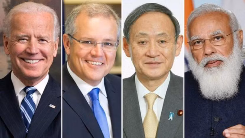 Lãnh đạo 4 nước “Bộ tứ Kim cương” gồm Tổng thống Mỹ, Thủ tướng Australia, Thủ tướng Nhật Bản và Thủ tướng Ấn Độ