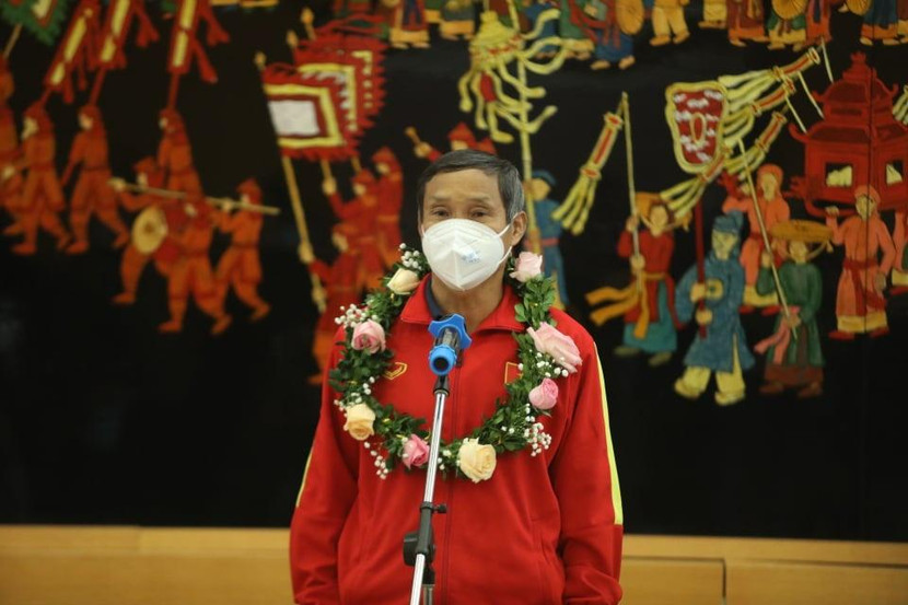 HLV Mai Đức Chung gửi lời cảm ơn