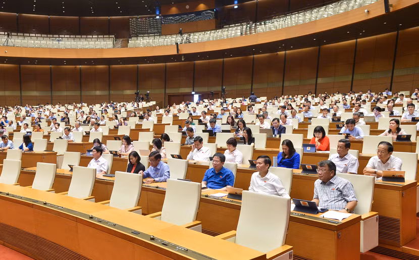 Quang cảnh phiên họp Quốc hội