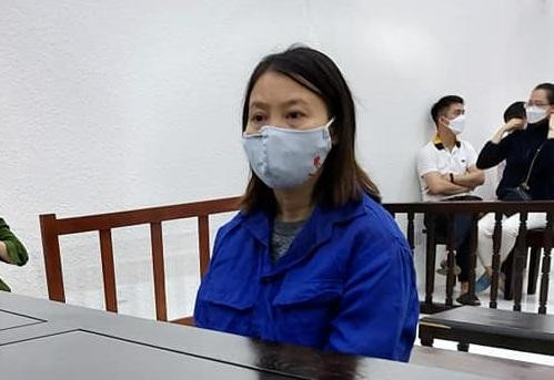 Bị cáo Nguyễn Thị Lập tại phiên tòa phúc thẩm.