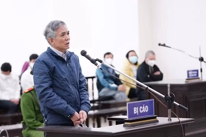 Bị cáo Lâm Nguyên Khôi - cựu Giám đốc Sở Kế hoạch và Đầu tư TP .HCM.