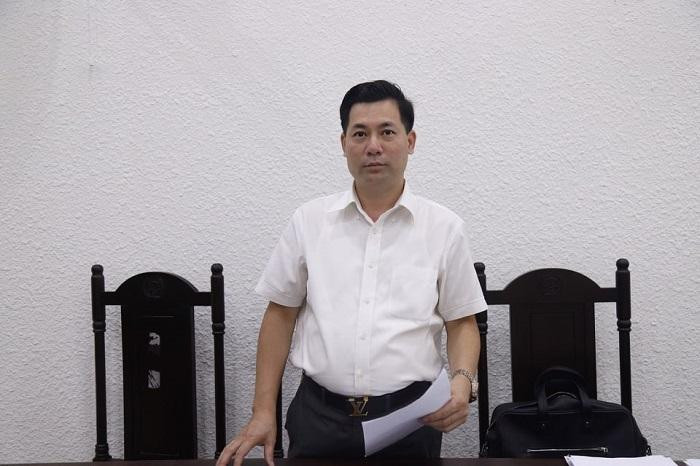 Luật sư Đường Ngọc Hân bào chữa cho bị cáo Nguyễn Hữu Trung.