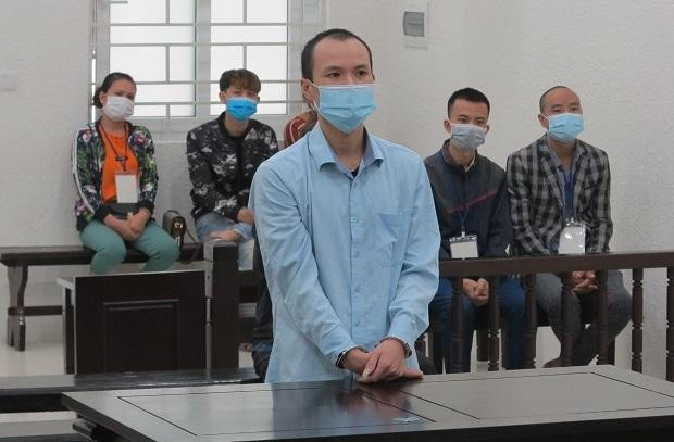 Vũ An Dương bị đưa ra xét xử tại phiên tòa.