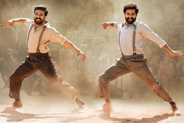 Một cảnh trong bộ phim "RRR"