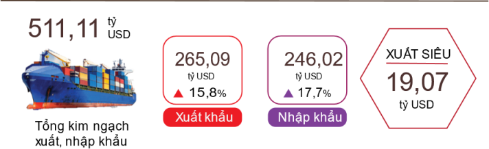 Xuất nhập khẩu kỳ vọng đạt 800 tỷ USD trong năm nay ảnh 1