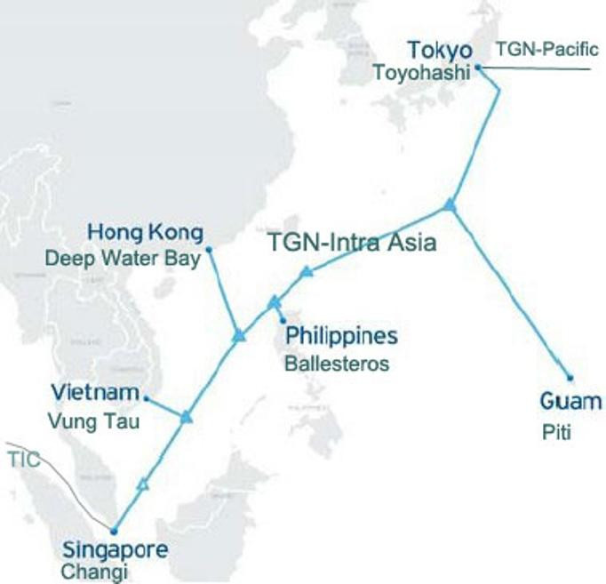 Hiện chưa biết khi nào sửa xong sự cố cáp quang biển IA và APG Hiện chưa biết khi nào sửa xong sự cố cáp quang biển IA và APG