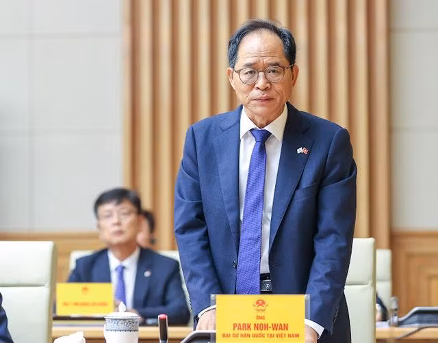 Đại sứ Hàn Quốc tại Việt Nam Park Noh-wan bày tỏ ấn tượng trước sự điều hành của Chính phủ thời gian qua