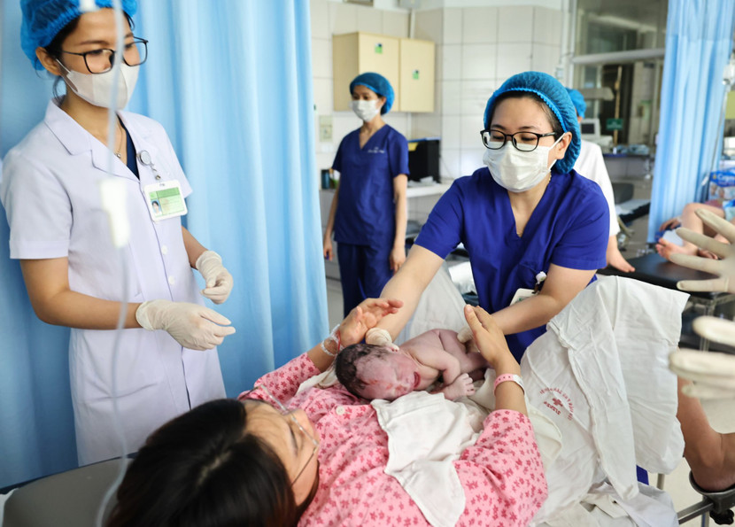 Thạc sĩ, bác sĩ nội trú Dương Thị Trà Giang - Khoa đẻ thường A2, Bệnh viện Phụ sản Hà Nội