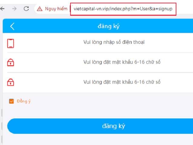 Đường link giả mạo Ngân hàng TMCP Bản Việt Đường link giả mạo Ngân hàng TMCP Bản Việt
