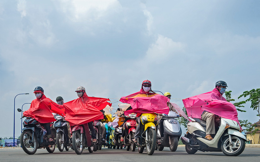 Tác phẩm đầu tiên Nguyễn Trần Ưu Đàm thực hiện khi trở về Việt Nam sinh sống và lập nghiệp - “Vũ điệu của những kỵ sĩ máy”