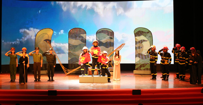 Một cảnh trong vở diễn Một cảnh trong vở diễn