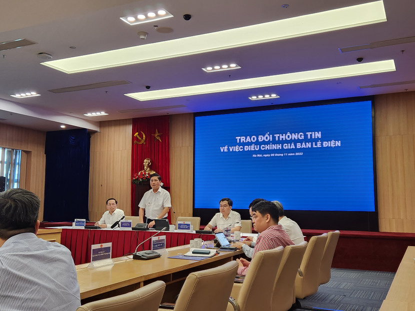 EVN thông tin điều chỉnh giá điện chiều 9-11 EVN thông tin điều chỉnh giá điện chiều 9-11