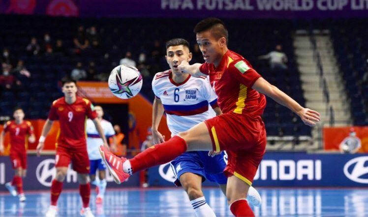 Futsal Việt Nam có trận đấu ấn tượng trước đương kim á quân World Cup - Nga Futsal Việt Nam có trận đấu ấn tượng trước đương kim á quân World Cup - Nga