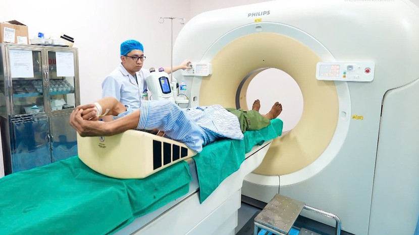 Bệnh viện Ung bướu tỉnh Thanh Hoá đã đưa các trang thiết bị y tế hiện đại vào chuẩn đoán để điều trị hiệu quả bệnh ung thư Bệnh viện Ung bướu tỉnh Thanh Hoá đã đưa các trang thiết bị y tế hiện đại vào chuẩn đoán để điều trị hiệu quả bệnh ung thư