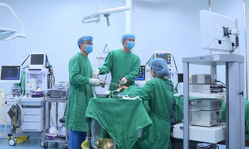 Một ca mổ tại Bệnh viện Ung bướu tỉnh Thanh Hóa Một ca mổ tại Bệnh viện Ung bướu tỉnh Thanh Hóa