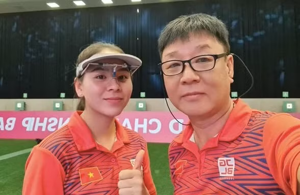 Chuyên gia Park Chung-gun giúp Trịnh Thu Vinh giành vé trực tiếp tới Olympic Paris...