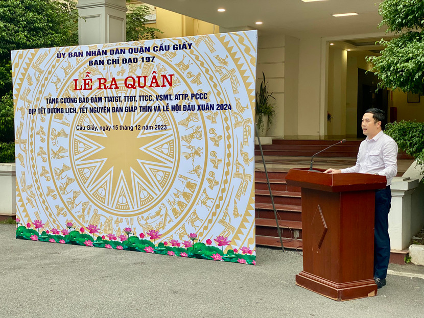 Tập trung xử lý mọi vi phạm trật tự đô thị phục vụ Tết Nguyên đán Giáp Thìn 2024 ảnh 2 Tập trung xử lý mọi vi phạm trật tự đô thị phục vụ Tết Nguyên đán Giáp Thìn 2024 ảnh 2