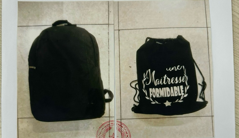 Đối tượng trộm cắp chiếc ba lô bên trong có hơn 5 triệu đồng tiền mặt