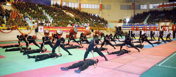 Khai mạc Hội thi bắn súng, võ thuật thanh niên Công an năm 2013 ảnh 4