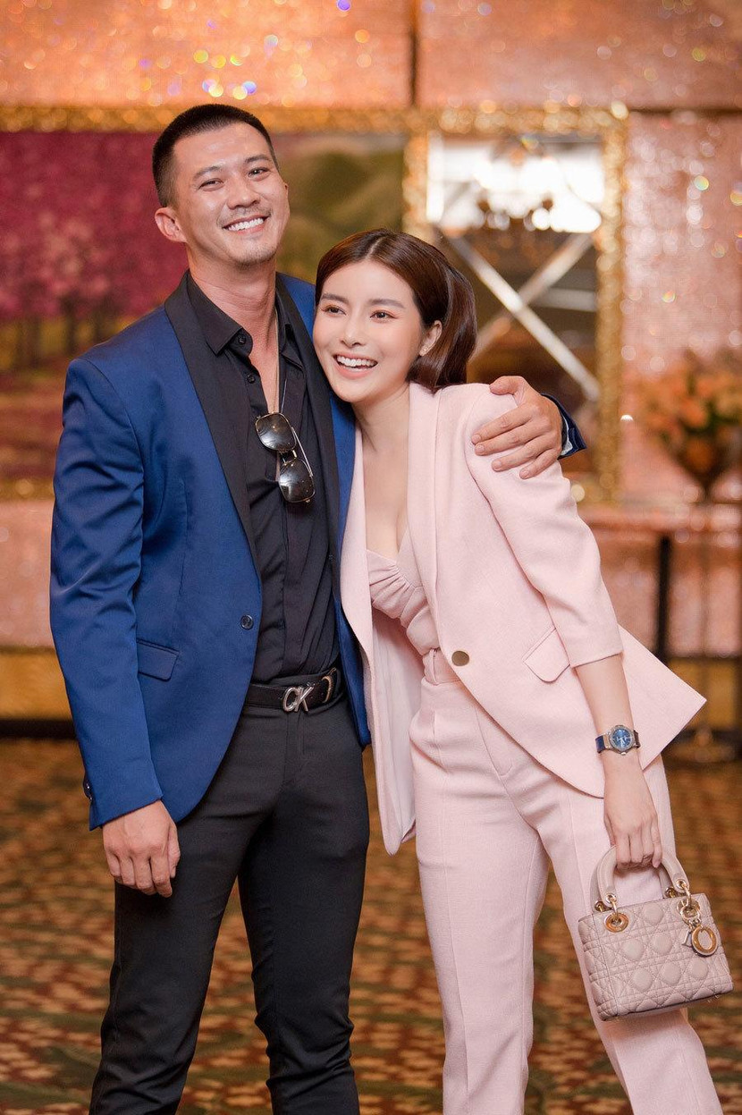 Cao Thái Hà và bạn diễn Hà Việt Dũng Cao Thái Hà và bạn diễn Hà Việt Dũng