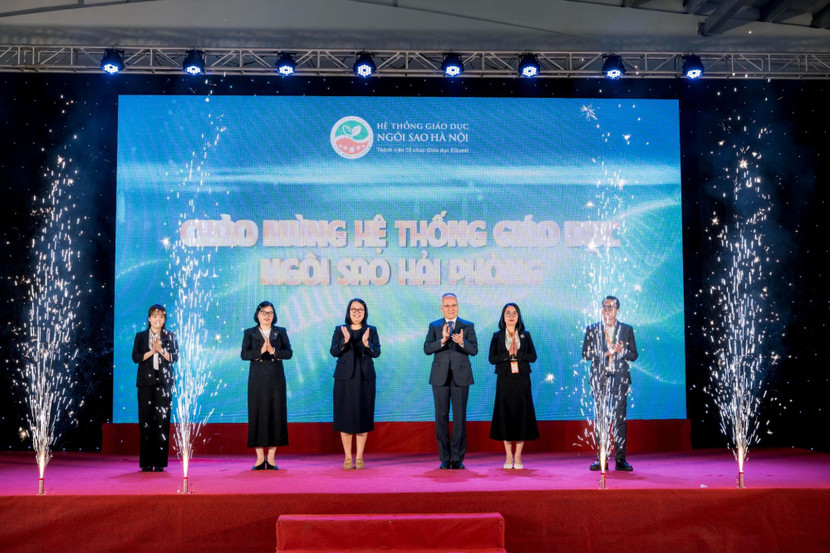 Lễ công bố Hệ thống Giáo dục Ngôi Sao Hà Nội - Hải Phòng Campus tại thành phố Hải Phòng Lễ công bố Hệ thống Giáo dục Ngôi Sao Hà Nội - Hải Phòng Campus tại thành phố Hải Phòng