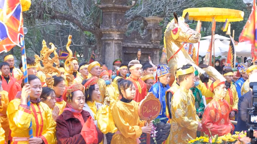 Lễ hội đền Gióng (huyện Sóc Sơn) 2023