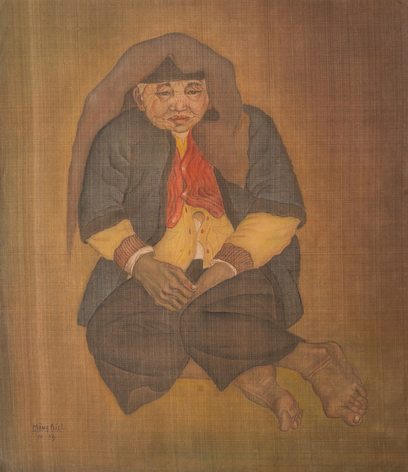 Tác phẩm "Bà già 1" Tác phẩm "Bà già 1"