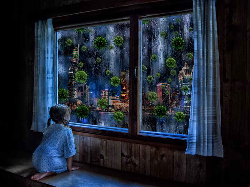 Tác phẩm "Ở nhà chống dịch" của tác giả Lê Tuệ (TP.HCM) đoạt HCV thể loại Ảnh ý tưởng