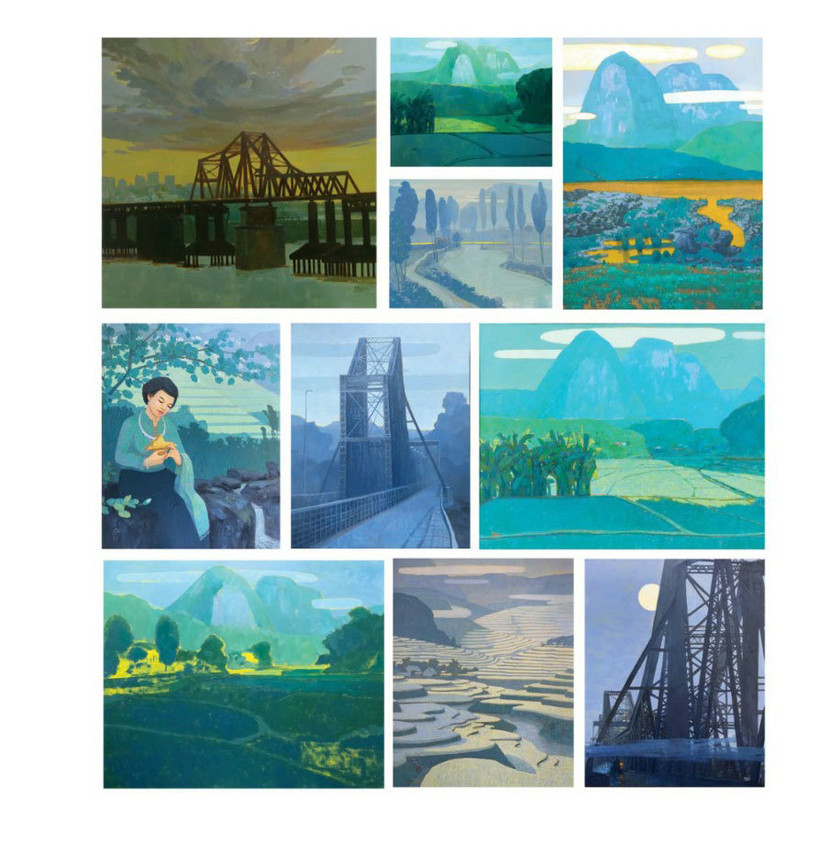 Tác phẩm của họa sĩ Phạm Văn Khải