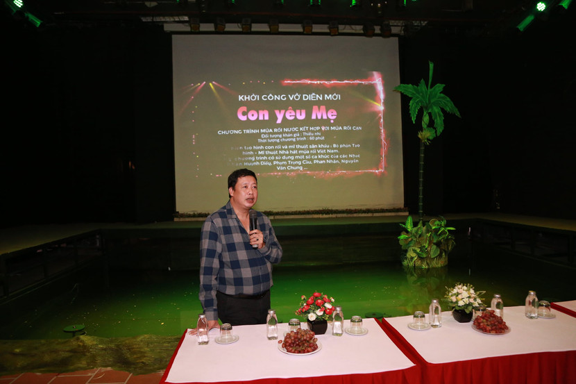 Giám đốc Nhà hát Múa rối Việt Nam Nguyễn Tiến Dũng Giám đốc Nhà hát Múa rối Việt Nam Nguyễn Tiến Dũng